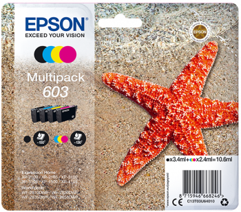 Multipack Originale Epson 4 colori serie 603