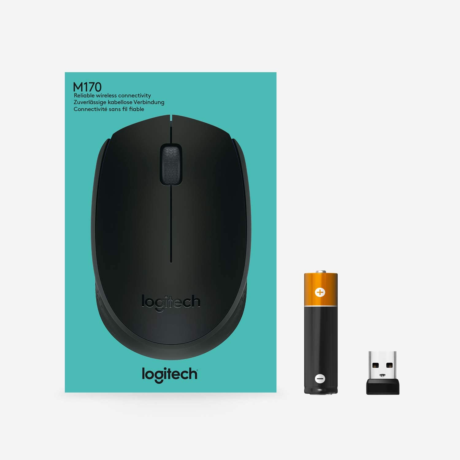 Mouse Ottico Wireless Logitech M171 - immagine 3