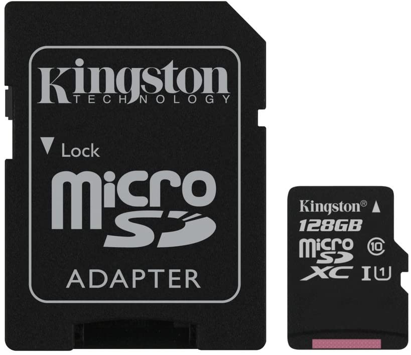 Micro SD Kingston Canvas Select 128GB con adattatore - immagine 2